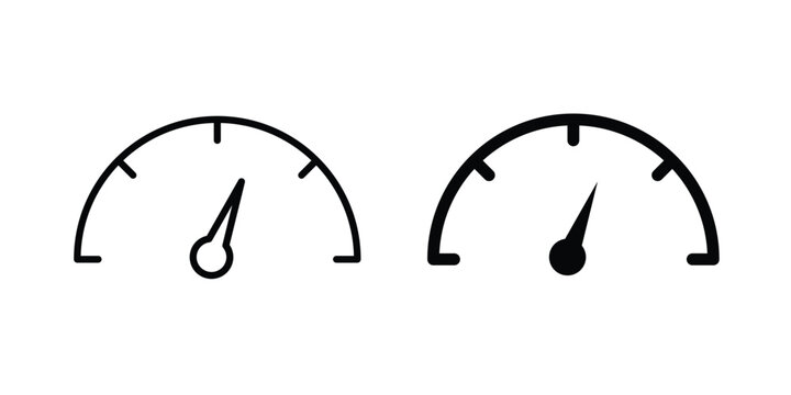Performance indicator icon vector symbol design set for web
