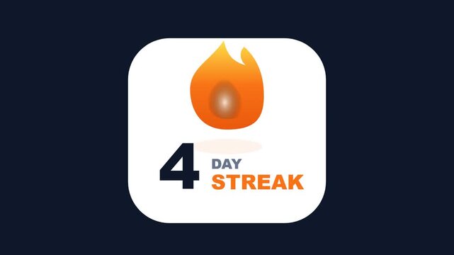 Daily Streak Motivational Icon