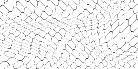 Mesh texture for fishing nets. Seamless pattern for sportswear or soccer goal, volleyball net, basketball hoop, hockey, athletics. Abstract net background for sports © Ardy