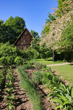 Nutzgarten mit Scheune