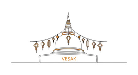 Obraz premium Buddhist Stupa Architecture Religious Building 3.