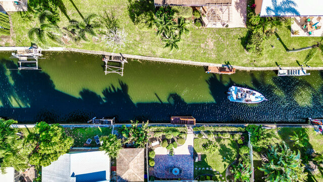 Florida canal fishing