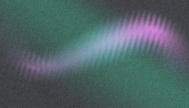 vibrant noise texture grainy pink, green, white, black gradient wave noisy background for film, banner, header, poster, cover, flyer etc