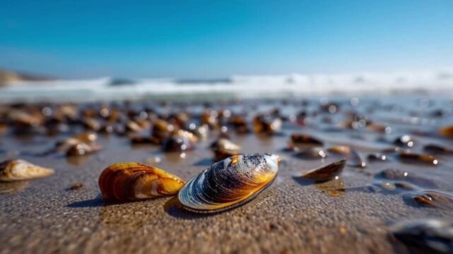 shell on the beach