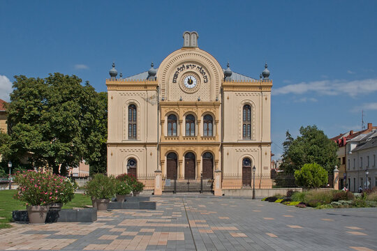 Jewish Neolog synagogue in Pecs, Hungary 