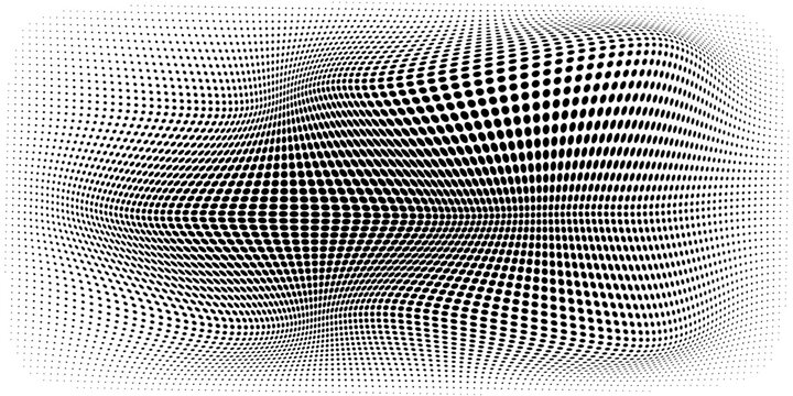 Halftone faded gradient texture. Grunge halftone grit background. White and black sand noise wallpaper. Retro pixilated vector backdrop