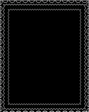 simple vector frame template