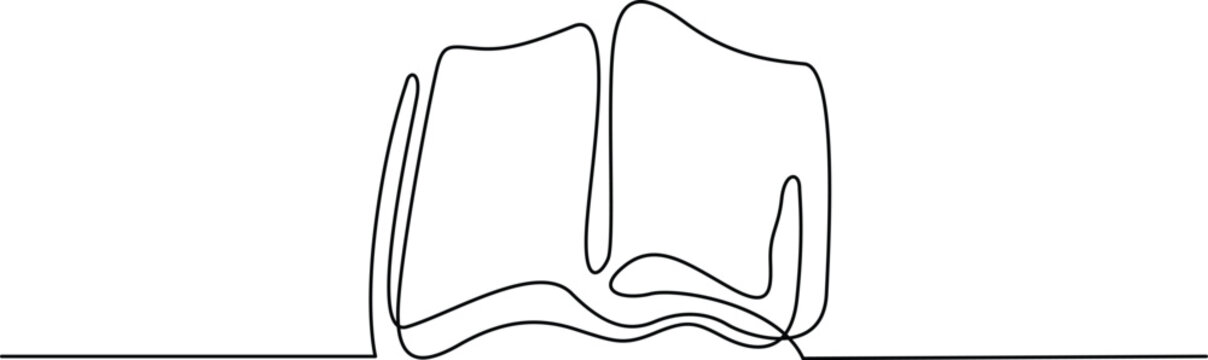 Minimalist abstract black line art design Vector