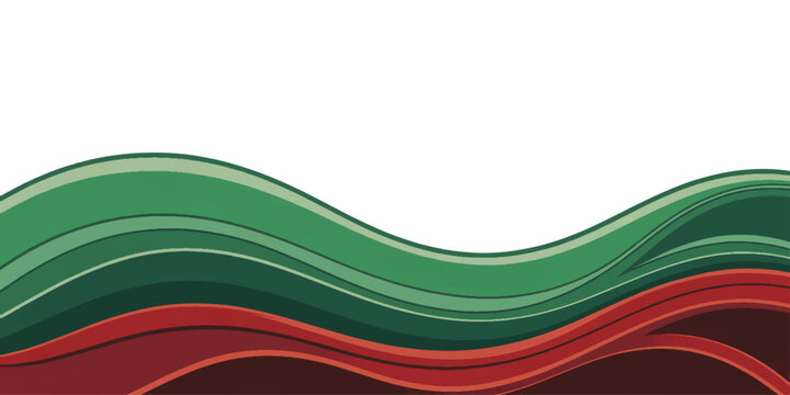 Gemini said

Abstract green and red wave design vector illustration featuring dynamic curved lines and light textures for a professional business wallpaper backdrop or web banner template