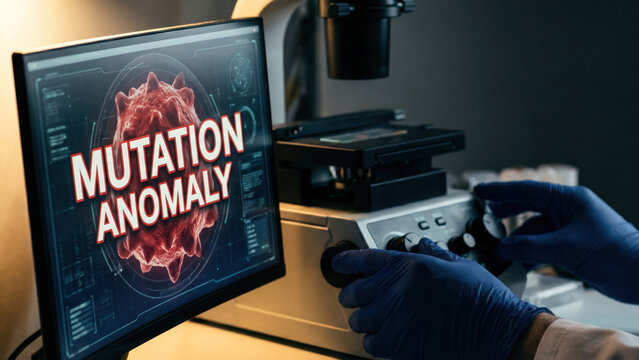 Microscopy Research on Cellular Anomaly with Dials and High-Tech Digital Monitor