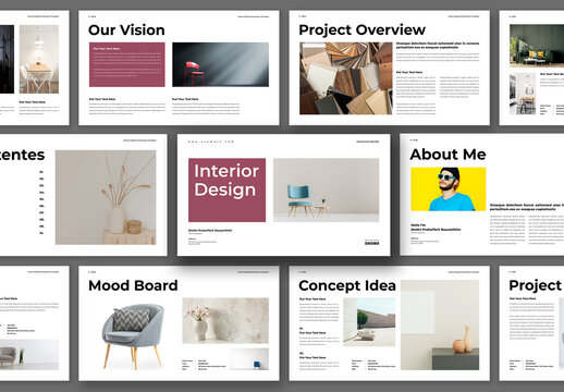 Interior Design Presentation Template