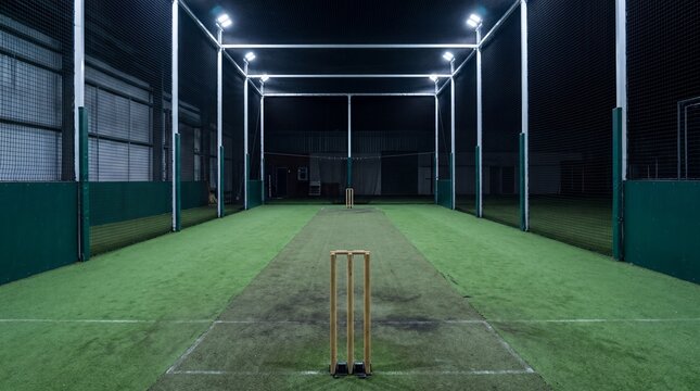 sports turf for indoor cricket
