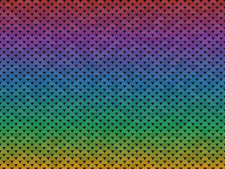 Mermaid Scales Fantasy Vibrant Oceanic Background Template © iushakovsky