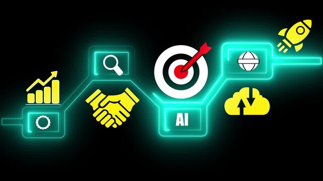Businessman touch rocket launch investment growth, planning and starting corporate business start up aiming objective value development leadership and customer target group