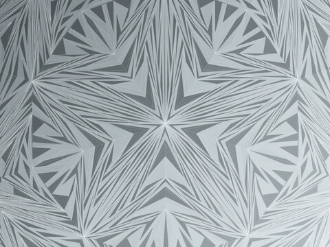Elegant Penrose Pattern Fivefold Symmetry Background