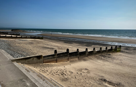 The Coastline near Aberdovey, Gwynedd, Wales, U.K.