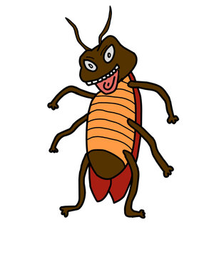 cartoon cockroach cartoon