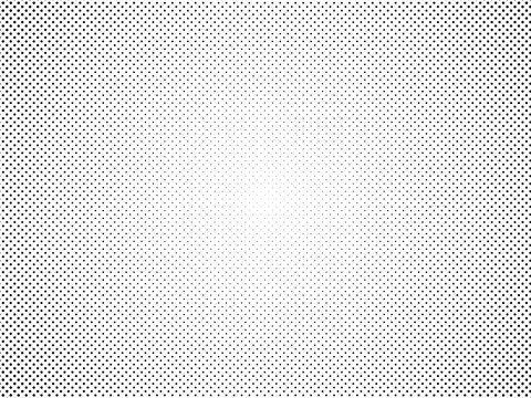 Vintage Ben Day Dots Pattern Bold Graphic Background