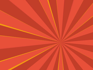 Obraz premium Dynamic Sun Ray Pattern Retro Burst Design Wallpaper