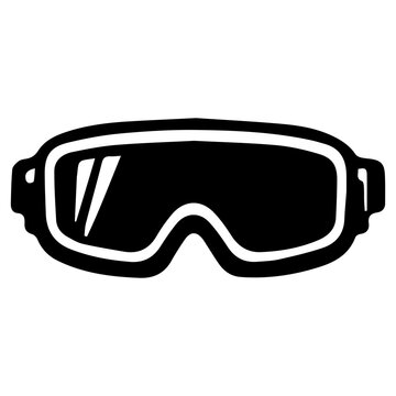 Ppe safety goggles icon isolated on transparent background svg png
