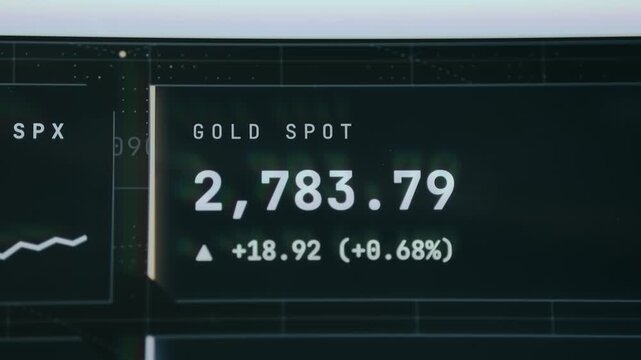 Current spot price of GOLD