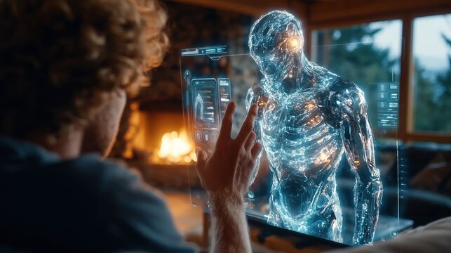 Advanced Humanoid Robot Projection in Augmented Reality Environment