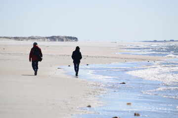 Strandszenen auf der Nordseeinsel Römö April 2026 © plopart
