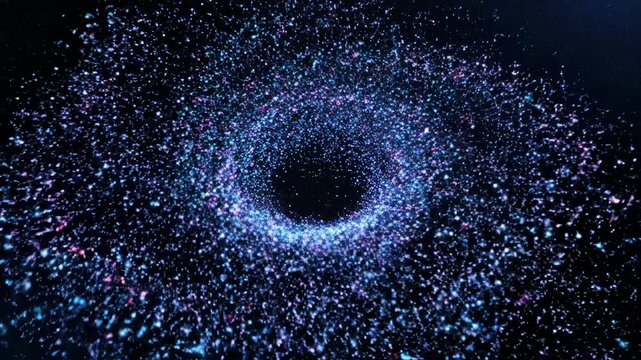 blue binary code