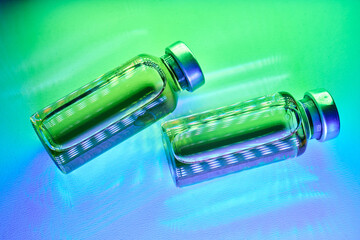 Fototapeta premium Glp 1 medication vials for anti obesity metabolic therapy