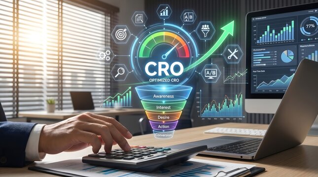 Strategic professional leverages data analytics and conversion rate optimization to propel business growth, enhance performance, and achieve key objectives