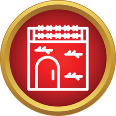 Obraz premium Military bunker providing defense and protection with barbed wire atop