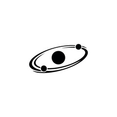 Planetary Orbit Solar System Vector Illustration © hridoyjr2022