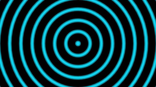 Radio waves concept. network tower produced radio wave concept. 4k animation video map Transformer background.