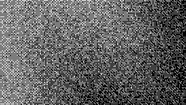 Diagonal halftone gradient fade with high contrast dot texture