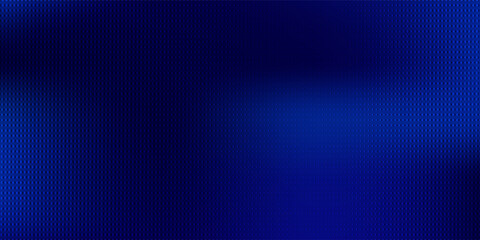 Fototapeta premium Dark Blue Abstract Vector Technology Background with Dotted Halftone Pattern Mesh Texture and Bright Gradient for Cover, Web Design, Presentation