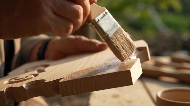 Crafting and Varnishing Wood Art