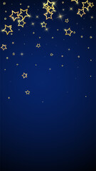 Fototapeta premium Twinkle stars scattered around randomly, flying,