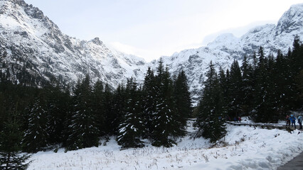 Morskie Oko, or Eye of the Sea, is the largest and fourth deepest lake in the Tatra Mountains in southern Poland. It is located deep in the Tatra National Park, in the Rybi Potok Valley © Andreia