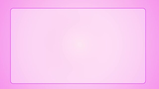 Soft pink bubble border rectangle, pale circular shapes, and bright center area. Perfect for baby videos, beauty branding, greeting cards, party promos, school intros, and clean social overlays.