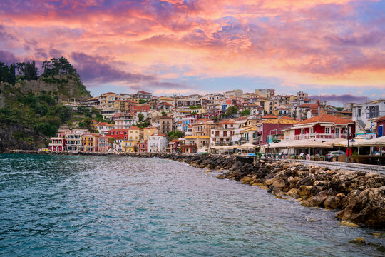 The Parga Village view in Greece