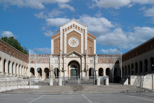Nettuno - Roma - Lazio - Italia. Santuario di nostra Signora delle Grazie e di Santa Maria Goretti