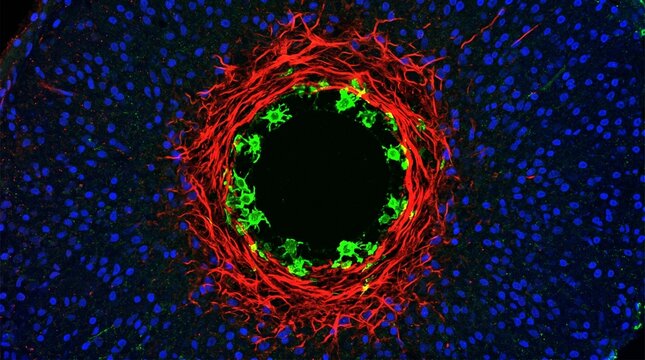 Bioelectronic Interface Neural Probe Tissue Response