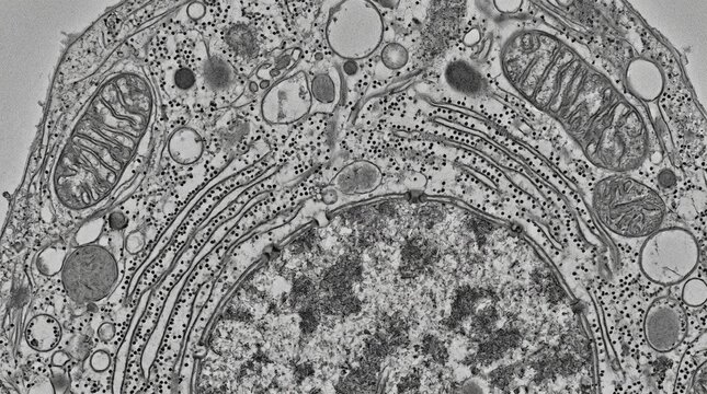Cryo-FIB-SEM Volume Reconstruction Cell Ultrastructure