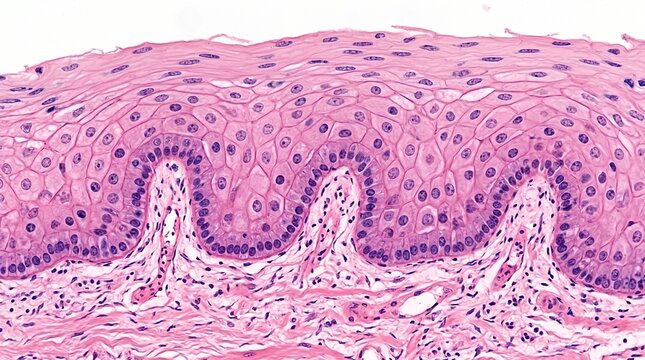 Esophageal Squamous Epithelium Keratin Layers Histology