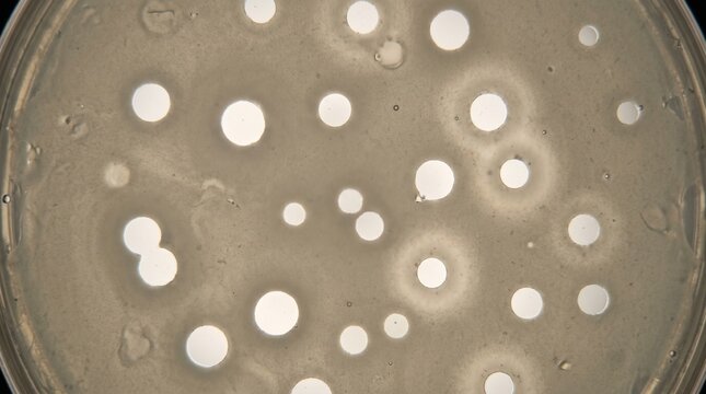 Phage Display Viral Plaque Assay Petri Dish
