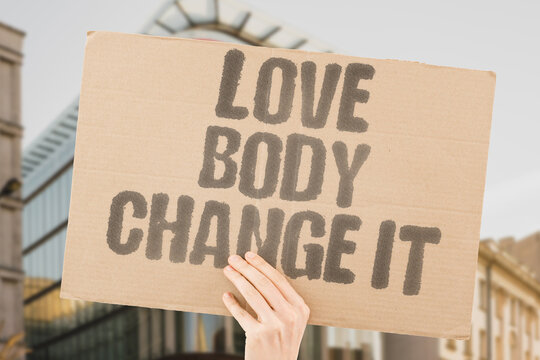 "Love Body Change It" Self-acceptance and self-improvement coexist naturally. HEALTH. BODY. WELLNESS. BALANCE. GROWTH.