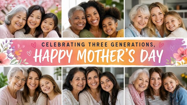 Happy Mother's Day: Celebrating Three Generations of Women