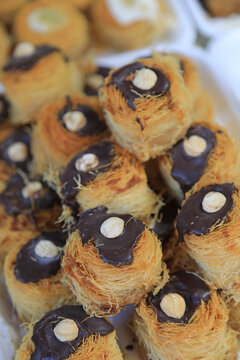 pasteles dulces nido de chocolate t&iacute;picos de turquia 4M0A7697-as26