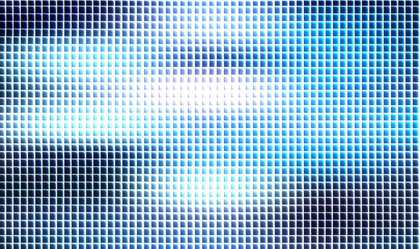 Pixelated gradient background with square pattern