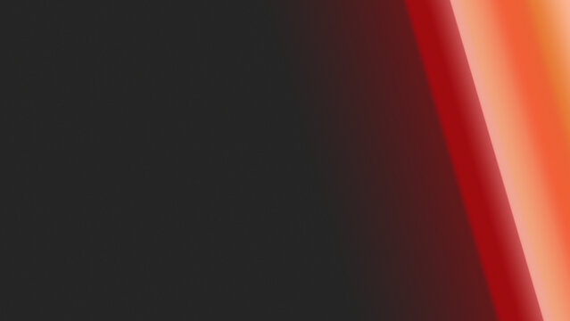 Abstract background design featuring smooth flowing light beams in shades of dark gray red and warm orange color tones